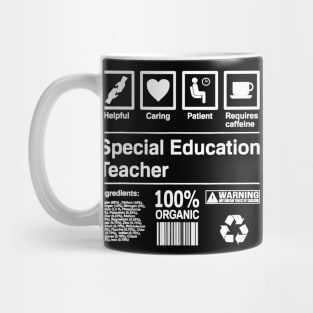 Special Education Teacher T-Shirt Gift Mug